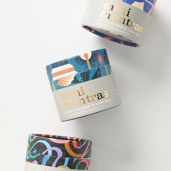 Anthropologie Mini Mantras Puzzle - Love Wins - NEW NIB - Picture 2 of 6